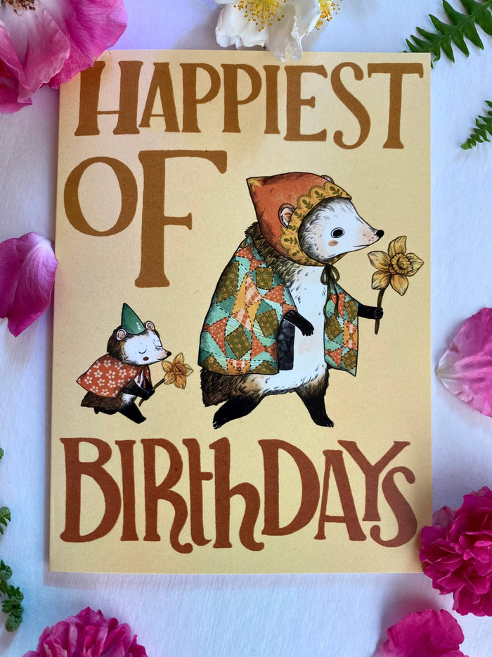 Happiest of Birthdays Card