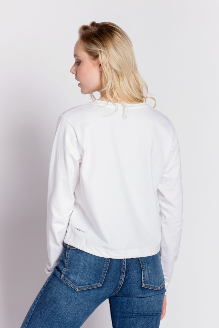 Harper | Women's Crop Top Crewneck Sweatshirt