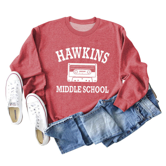 Red sweater (white color picture) / S