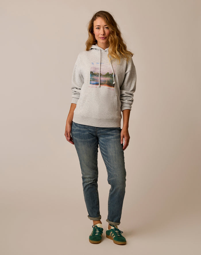 Hawthorne Hoodie: Heather Grey