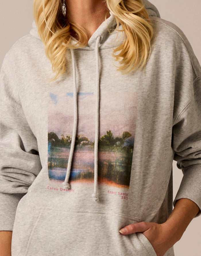 Hawthorne Hoodie: Heather Grey