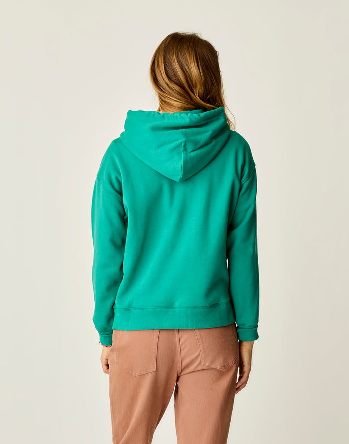 Hawthorne Hoodie: Jade Logo
