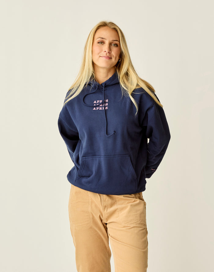 Hawthorne Hoodie: Navy Apres