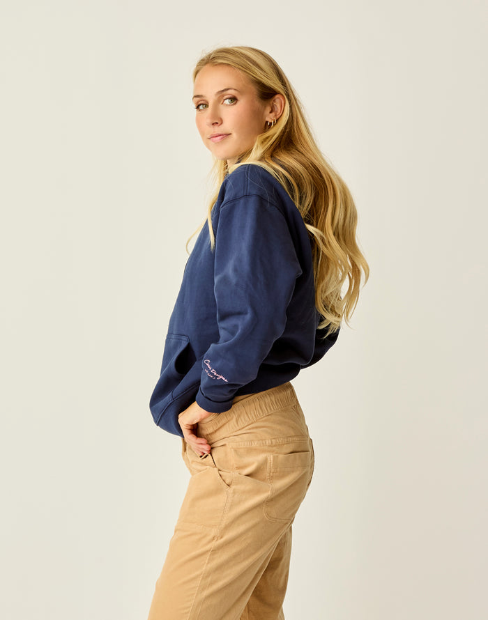Hawthorne Hoodie: Navy Apres