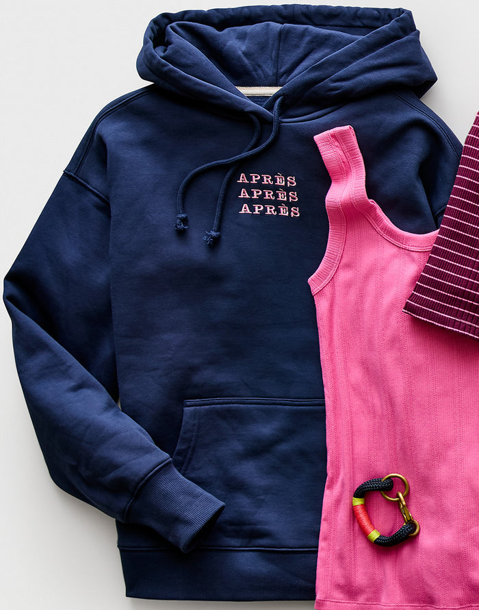 Hawthorne Hoodie: Navy Apres