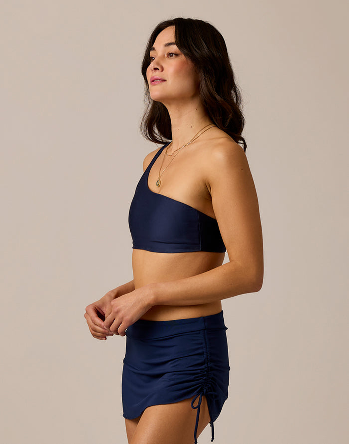 Hoku Swim Skirt: Navy