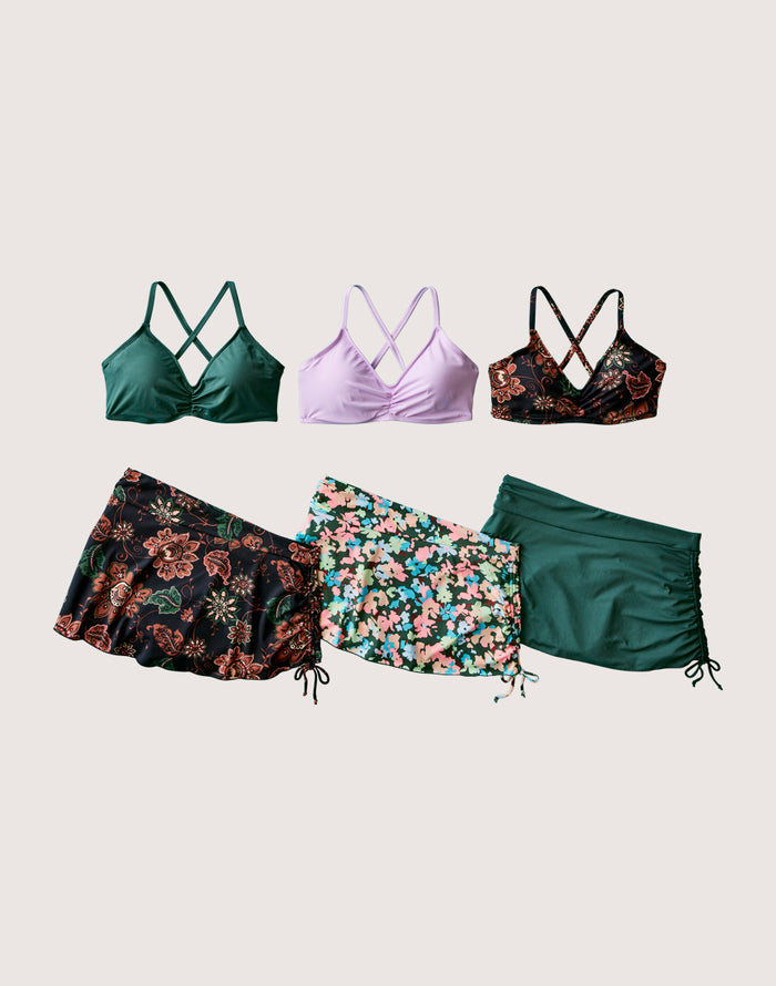 Hoku Swim Skirt: Taj - FINAL SALE