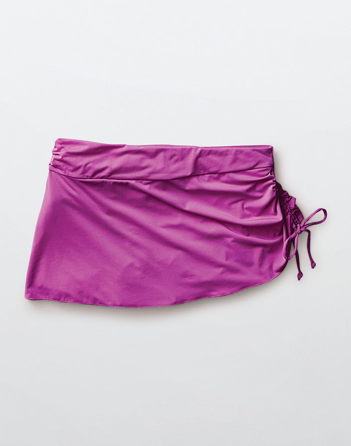 Hoku Swim Skirt: Violet