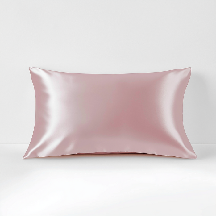 HoneyLux - Queen Organic Silk Pillowcase - Pink