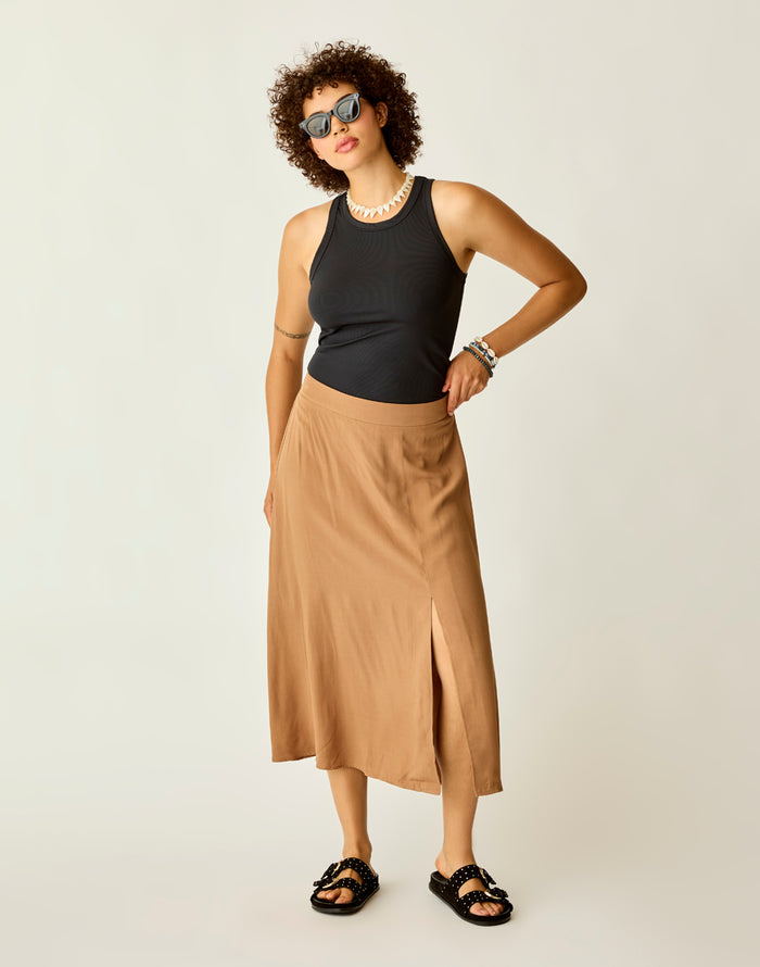 Hope Skirt: Rum - FINAL SALE