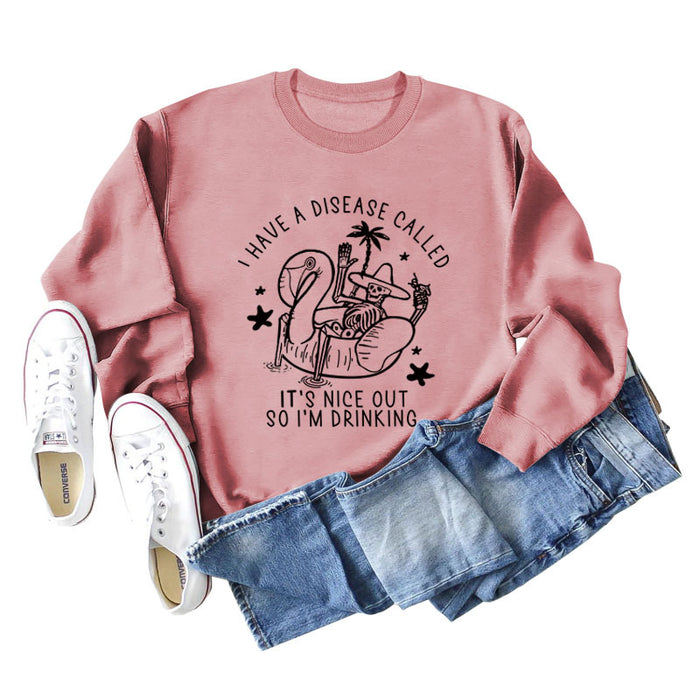 Rose gold sweater (black color picture) / S