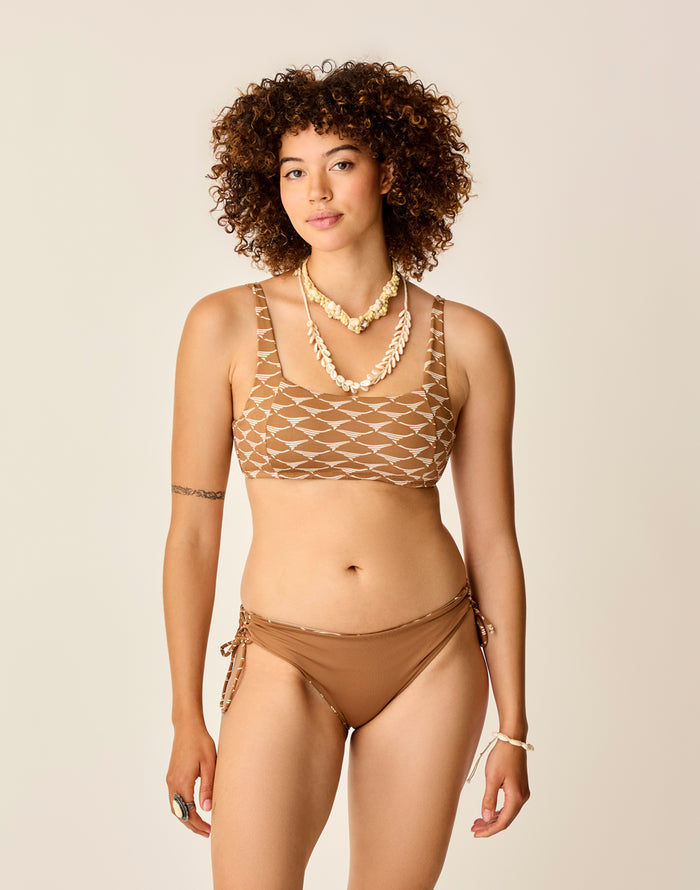 Ibiza Reversible Bottom: Dune/Rum - FINAL SALE