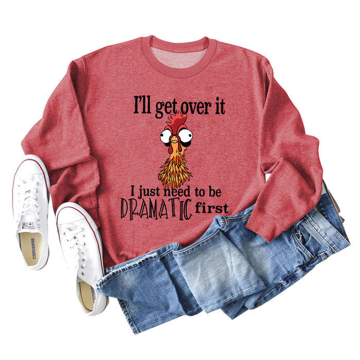 Red sweater (black color picture) / S