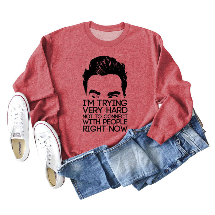Red sweater (black color picture) / S