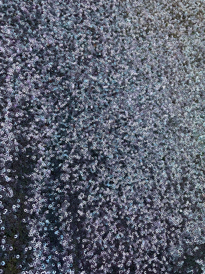 Stretch Sequins - Navy