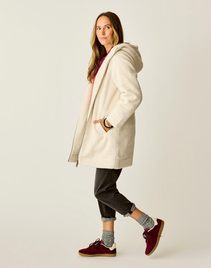 Indy Boucle Jacket: Birch