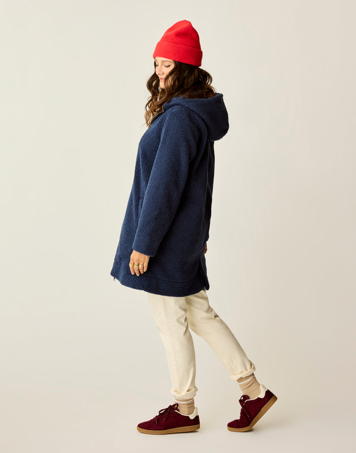 Indy Boucle Jacket: Navy