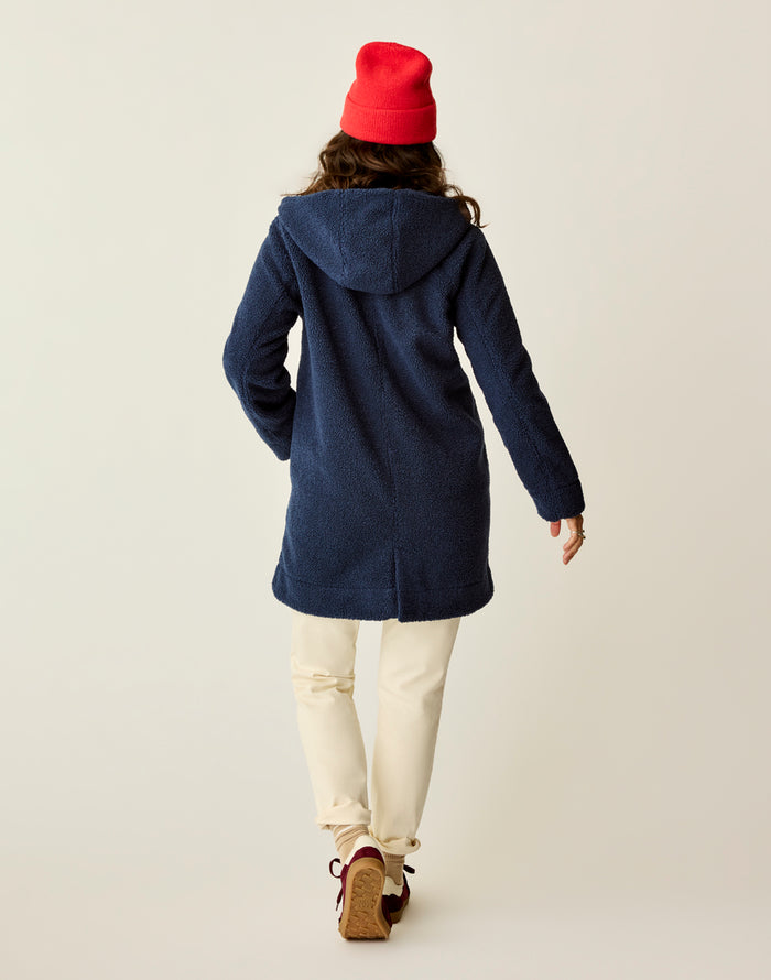 Indy Boucle Jacket: Navy