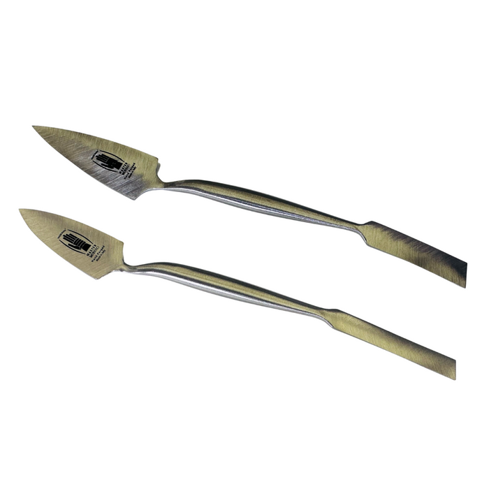 Italian Trowel & Square - Stainless & Carbon Steel-Battiferro-Atlas Preservation
