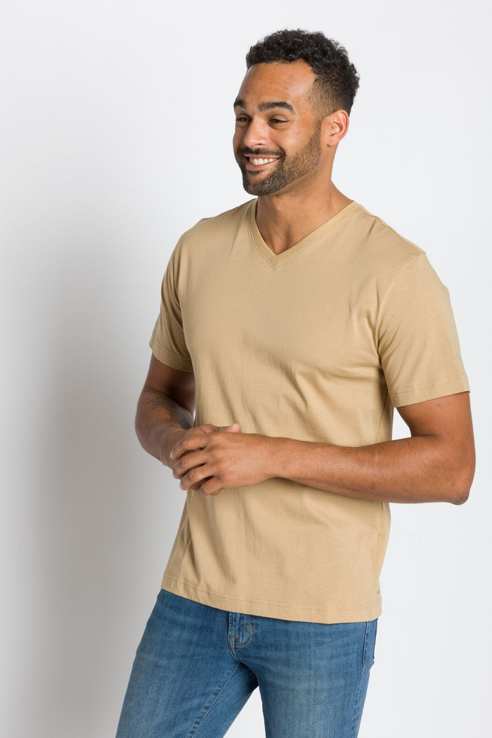 Jamison | Men's Anti-Stain V-neck Tee