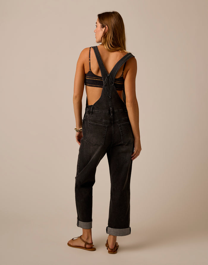 Jason Denim Overall: Washed Black