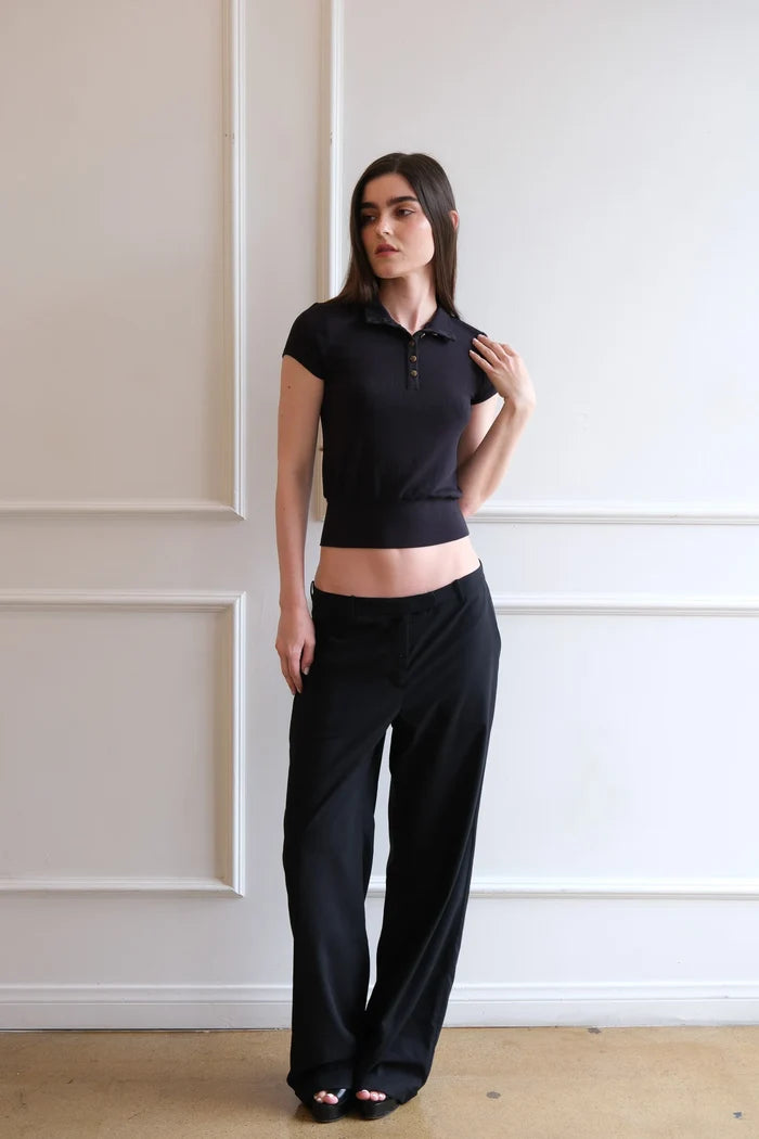 Jasper Tee Tops Geel