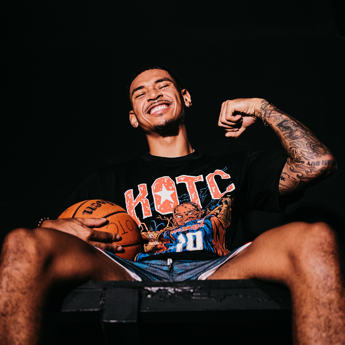 "Jersey Biting Kobe" T-Shirt / "Redeem Team" Mesh Shorts