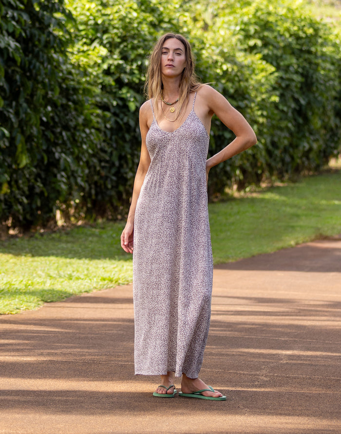 Jordy Slip Dress: Leopard