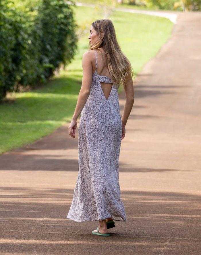 Jordy Slip Dress: Leopard