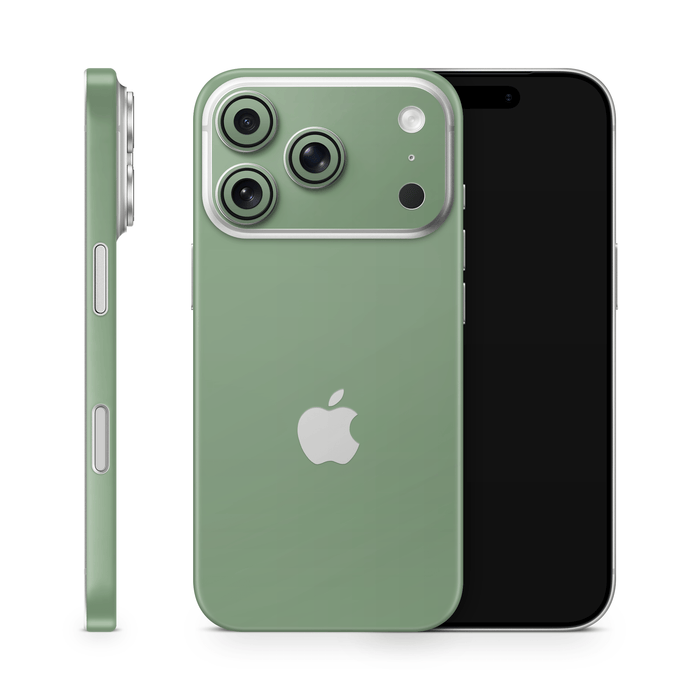 Juniper Green Apple iPhone Decal Skins