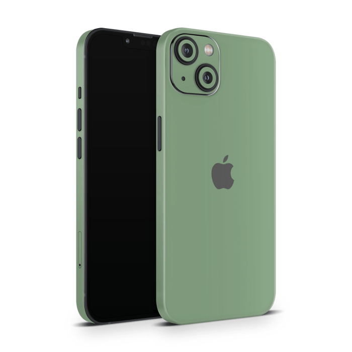 Juniper Green Apple iPhone Decal Skins
