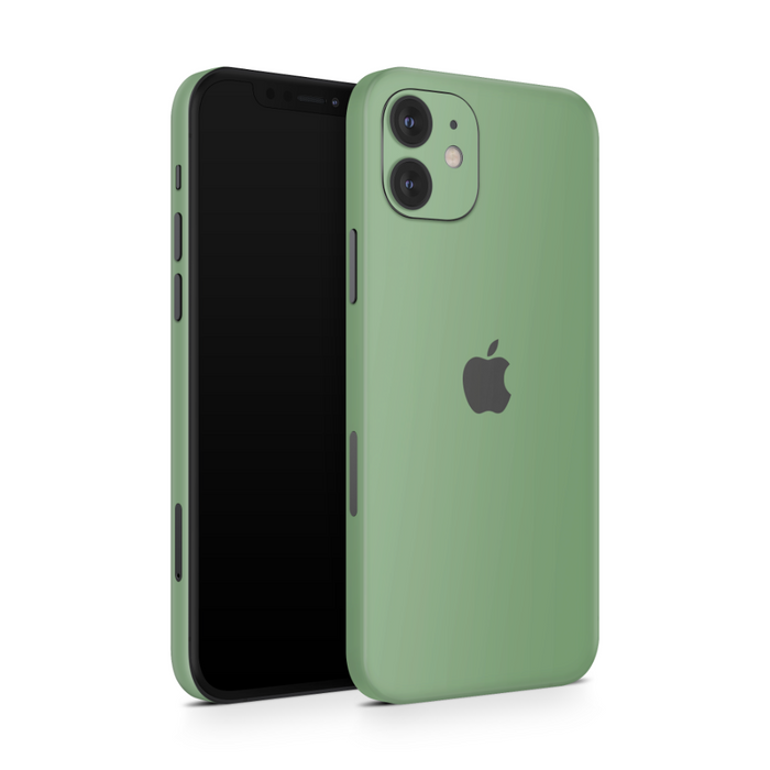 Juniper Green Apple iPhone Decal Skins