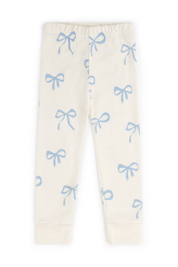 KIDS CLASSIC PYJAMA SET | BLUE BOWS