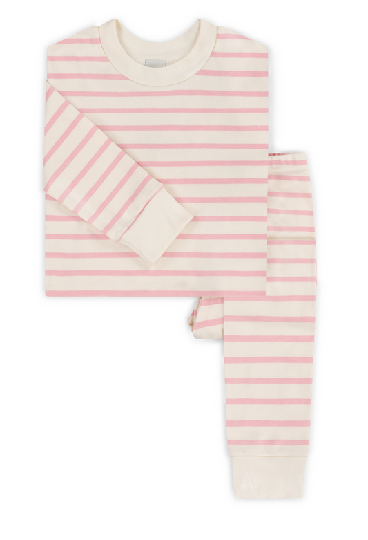 KIDS CLASSIC PYJAMA SET | PINK BRETON