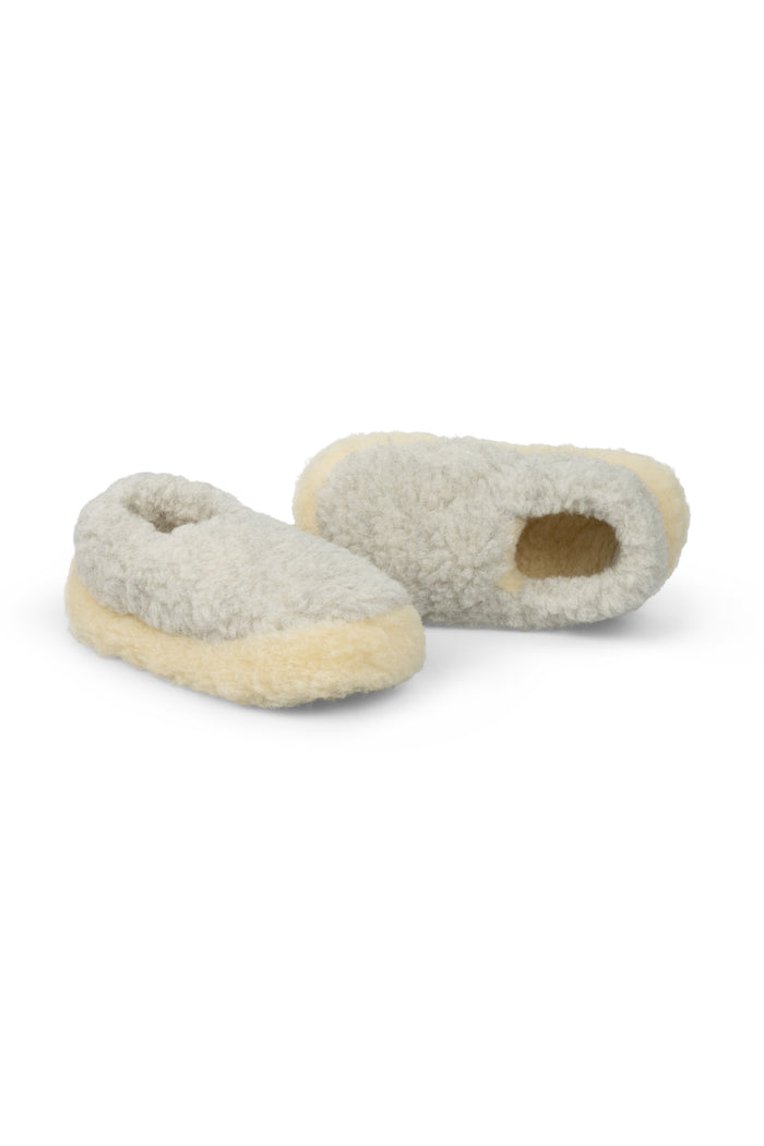 KIDS CLOUD SLIPPERS | PALE GREY