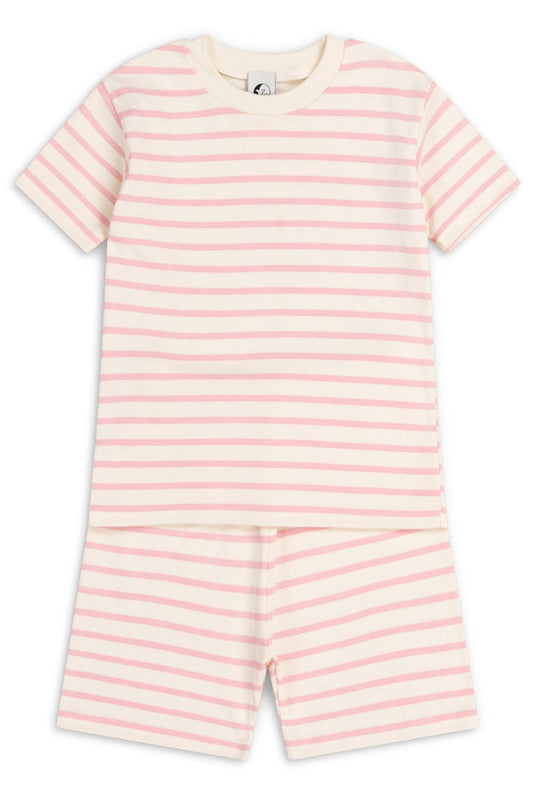 KIDS SHORTIE PYJAMA SET | PINK BRETON