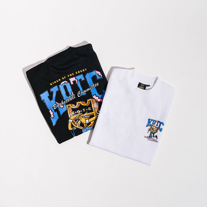 Kings of the Court KOTC Basketball Committee T-Shirt for Men