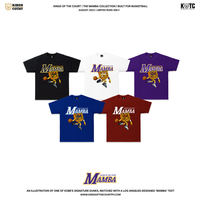 Kings Of The Court Mamba T-Shirt For Men Mamba Day 8/24 Collection