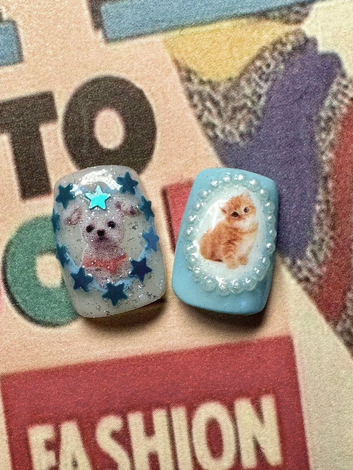 ♡ Kitten & Puppy A ♡