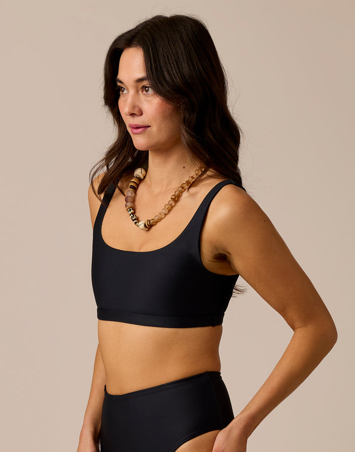 Korbyn Compression Top: Black