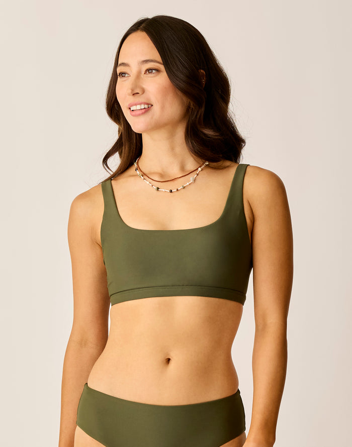 Korbyn Compression Top: Dark Fir