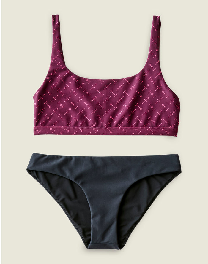 Korbyn Compression Top: Disco - FINAL SALE