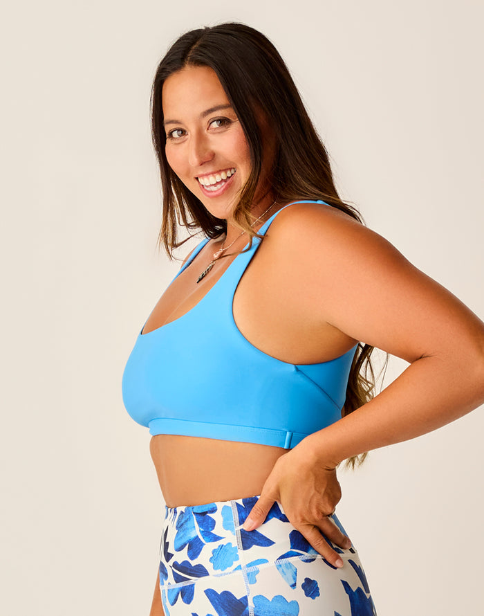 Korbyn Compression Top: Lagoon