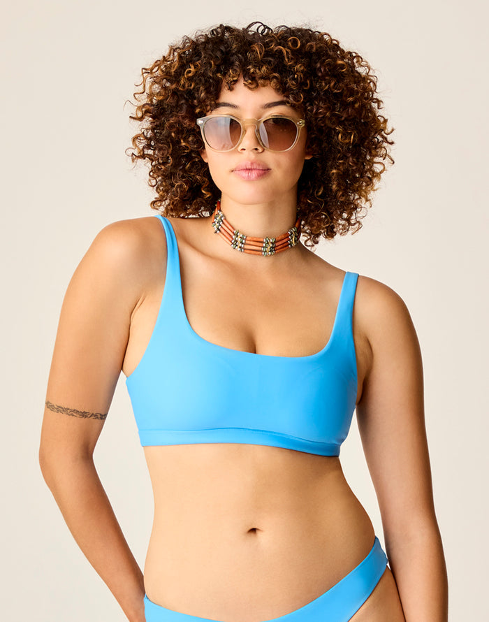 Korbyn Compression Top: Lagoon