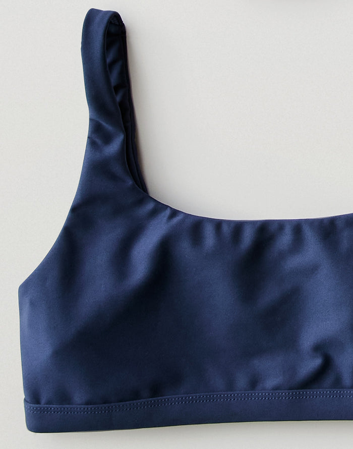 Korbyn Compression Top: Navy - FINAL SALE