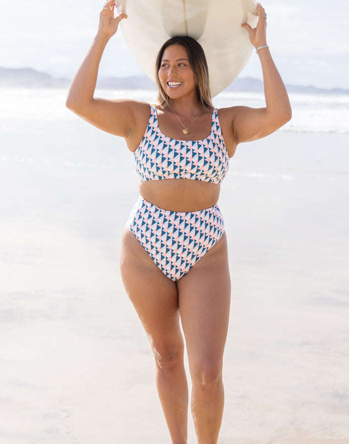 Korbyn Compression Top: Windward - FINAL SALE
