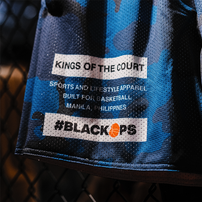 KOTC - Black Ops Basketball Mesh Shorts