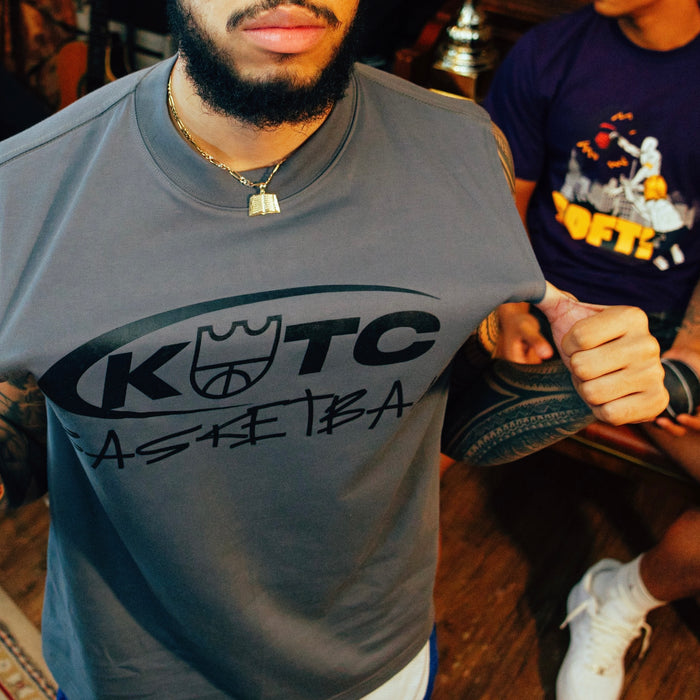 KOTC AND1 "Basketball" Muscle Tee - Gray