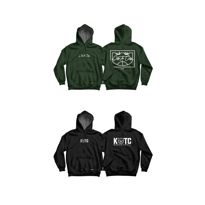 KOTC Classic Hoodie - Army Green & Black