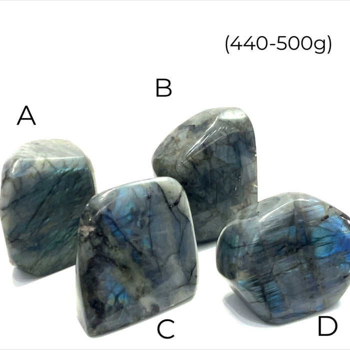 One Labradorite Gemstone Free From (440-500g) #A